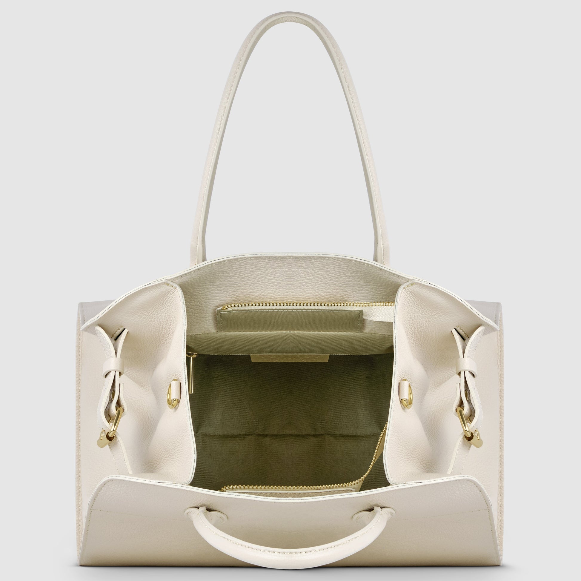 Italian Genuine Calf Leather Top-Handle Bag 413912 TAKEASY
