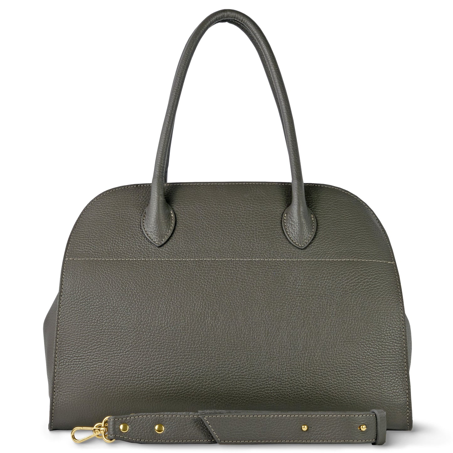 Italian Genuine Calf Leather Top-Handle Bag 413912 TAKEASY