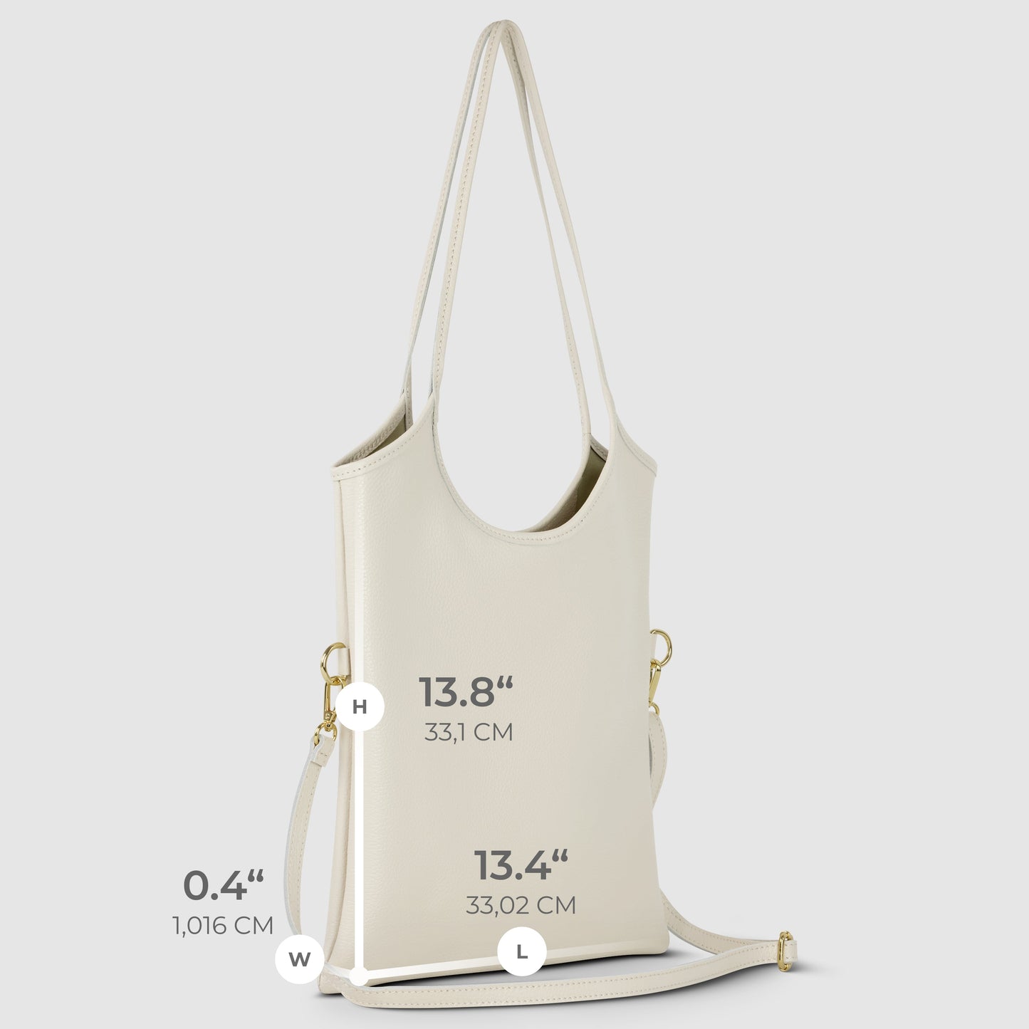 Italian Genuine Calf Leather Tote Bag 191722 TAKEASY