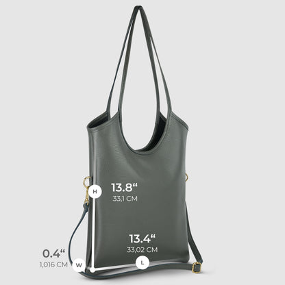 Italian Genuine Calf Leather Tote Bag 191722 TAKEASY