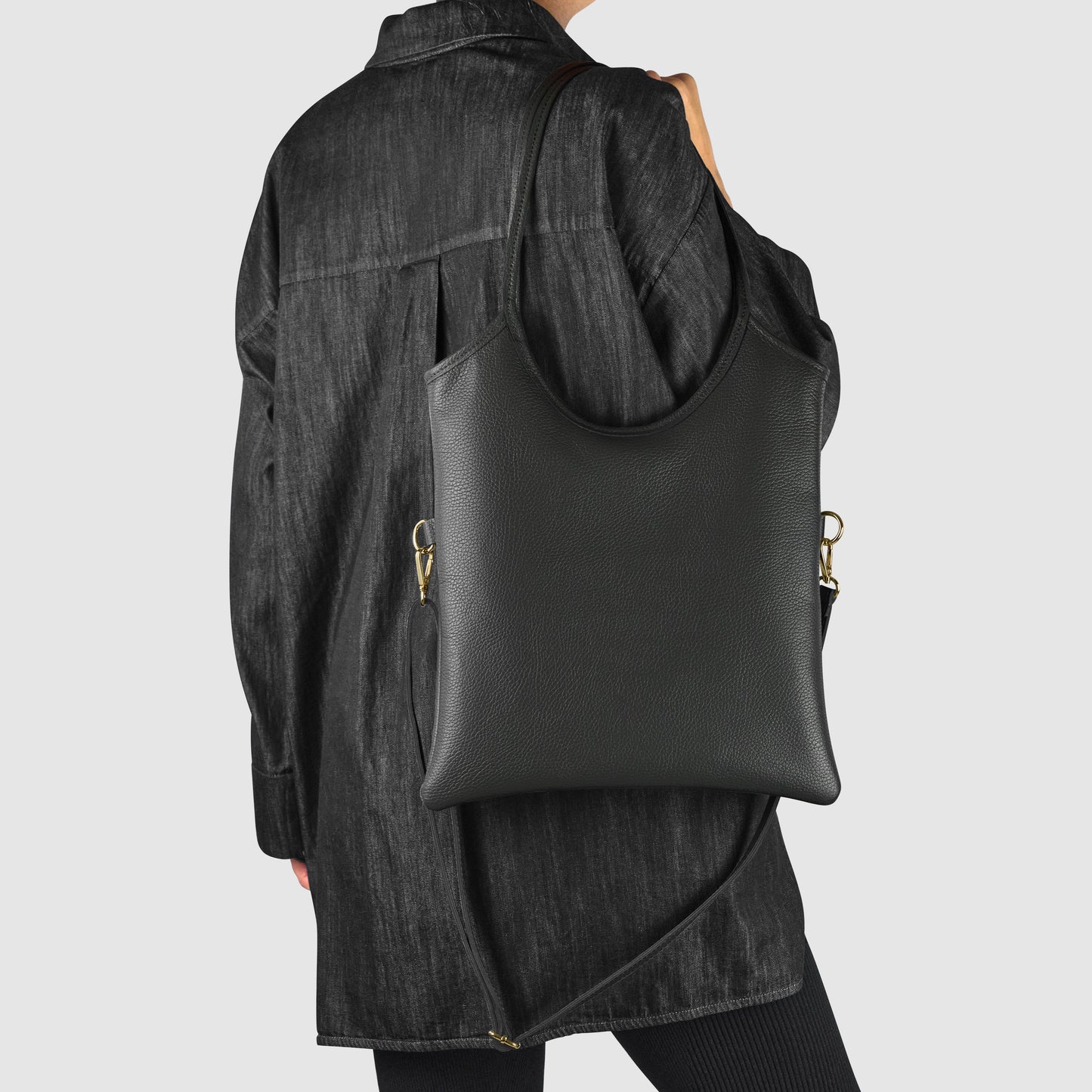 Italian Genuine Calf Leather Tote Bag 191722 TAKEASY