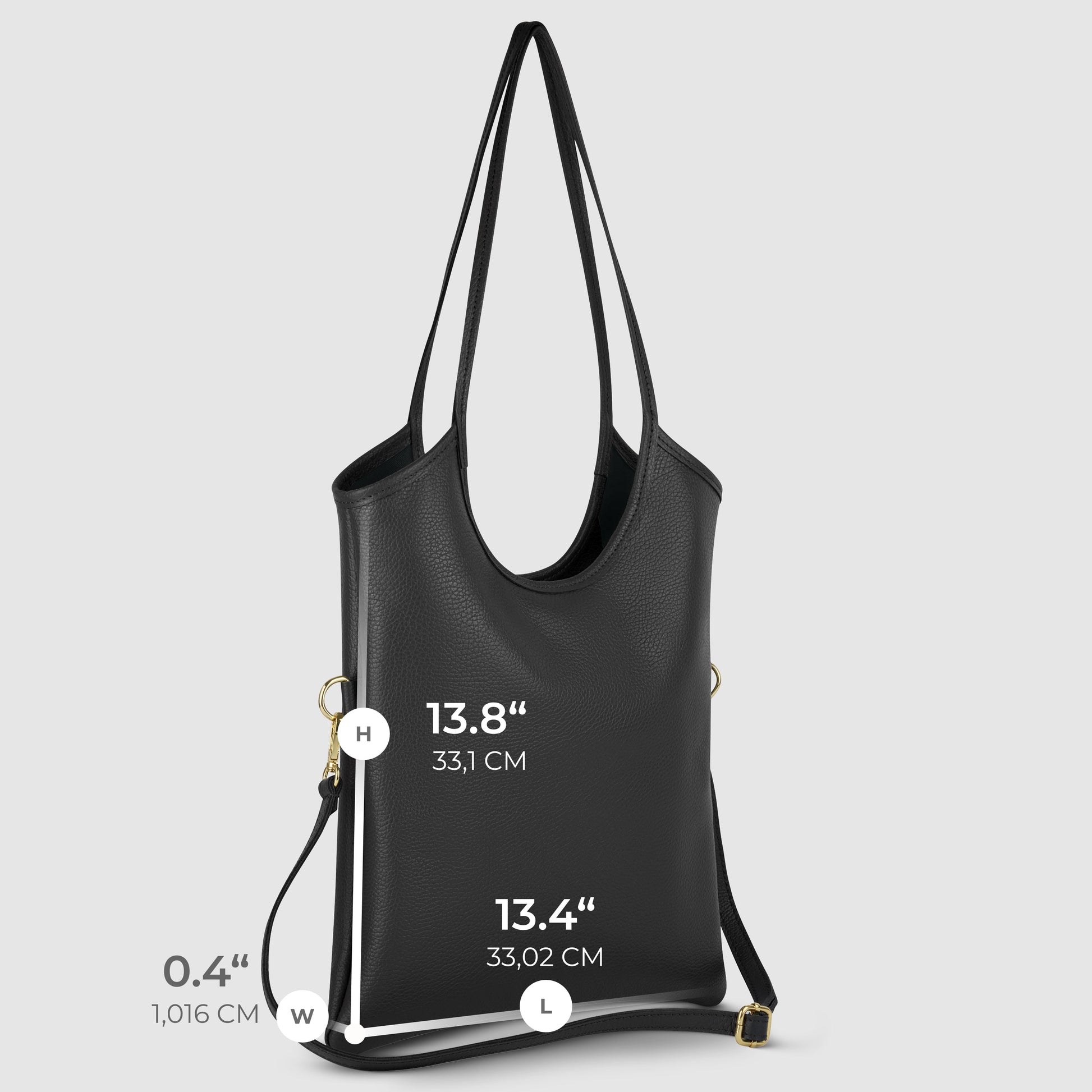Italian Genuine Calf Leather Tote Bag 191722 TAKEASY