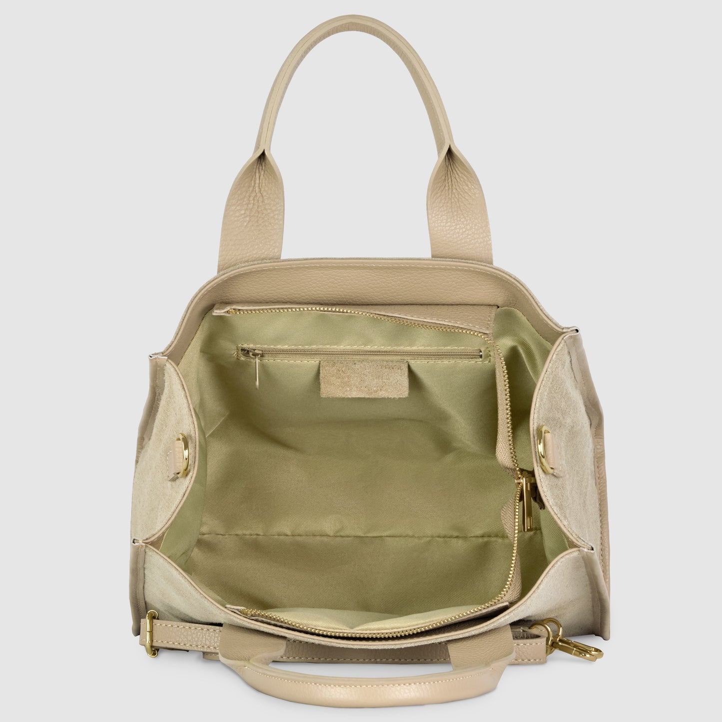 Italian Genuine Suede Tote Bag 282611 TAKEASY