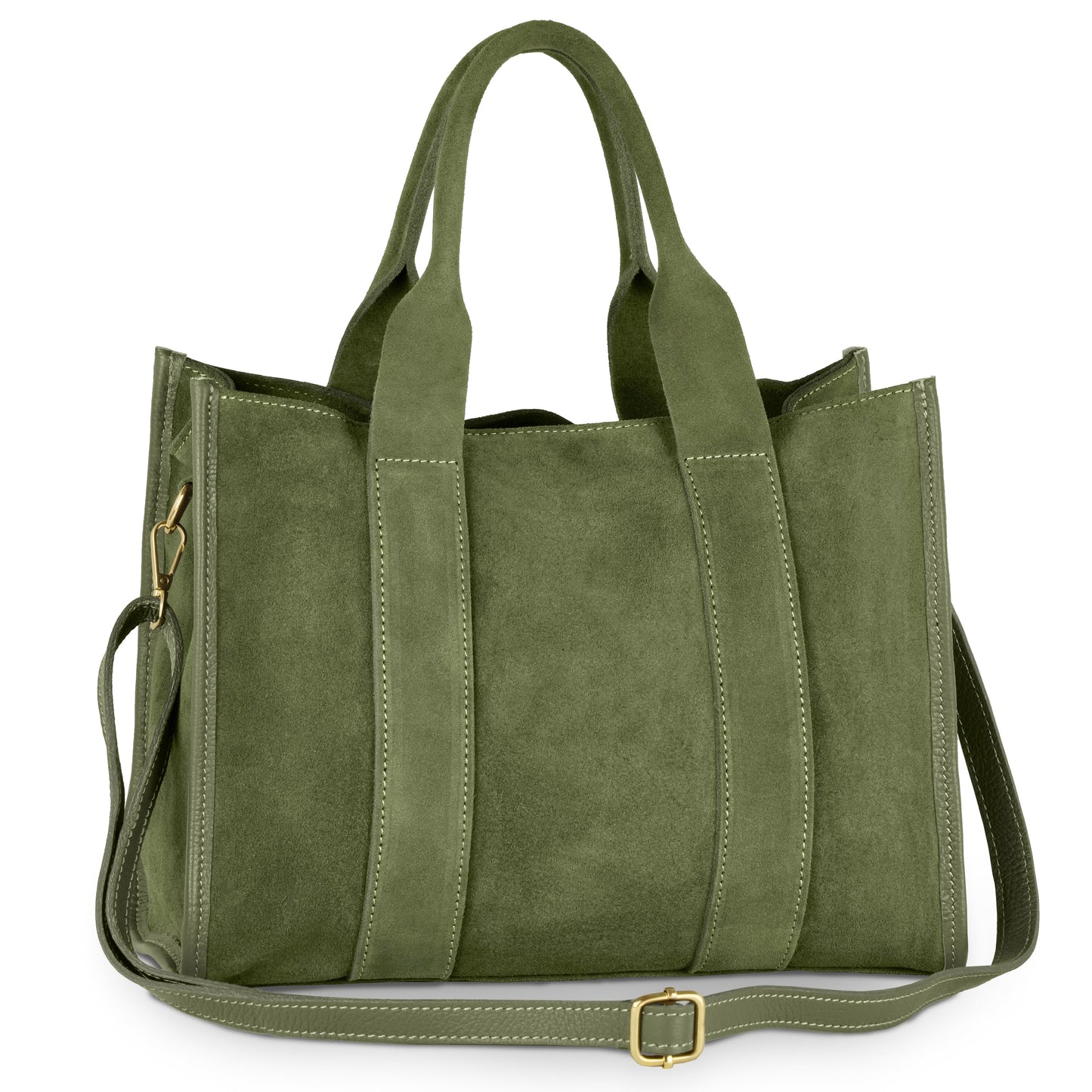 Italian Genuine Suede Tote Bag 282611 TAKEASY