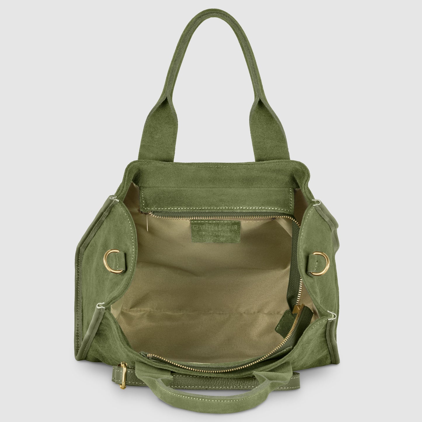 Italian Genuine Suede Tote Bag 282611 TAKEASY
