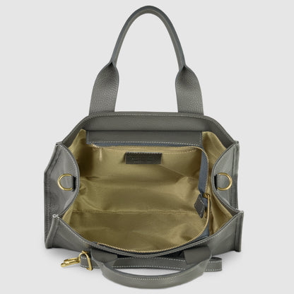 Italian Genuine Calf Leather Tote Bag 282611 TAKEASY