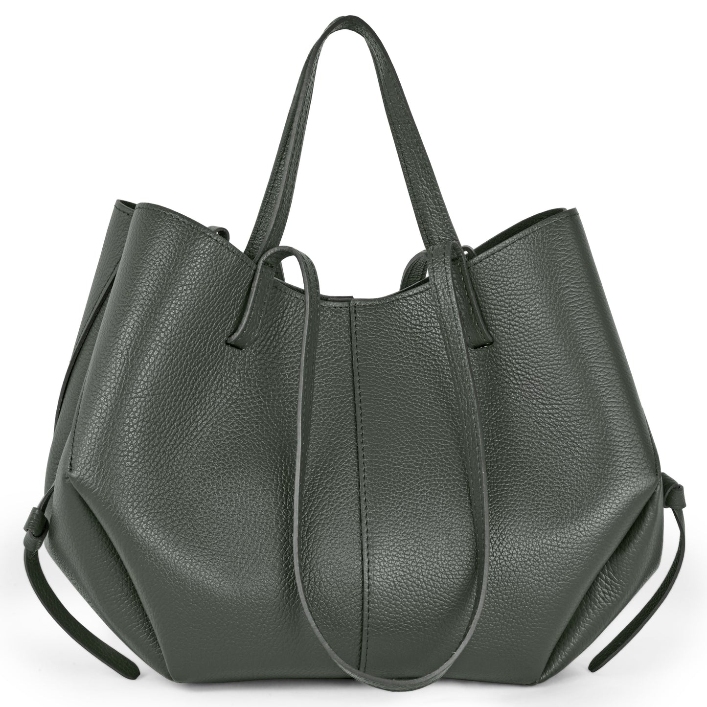 Italian Genuine Calf Leather Tote Bag 312912 TAKEASY