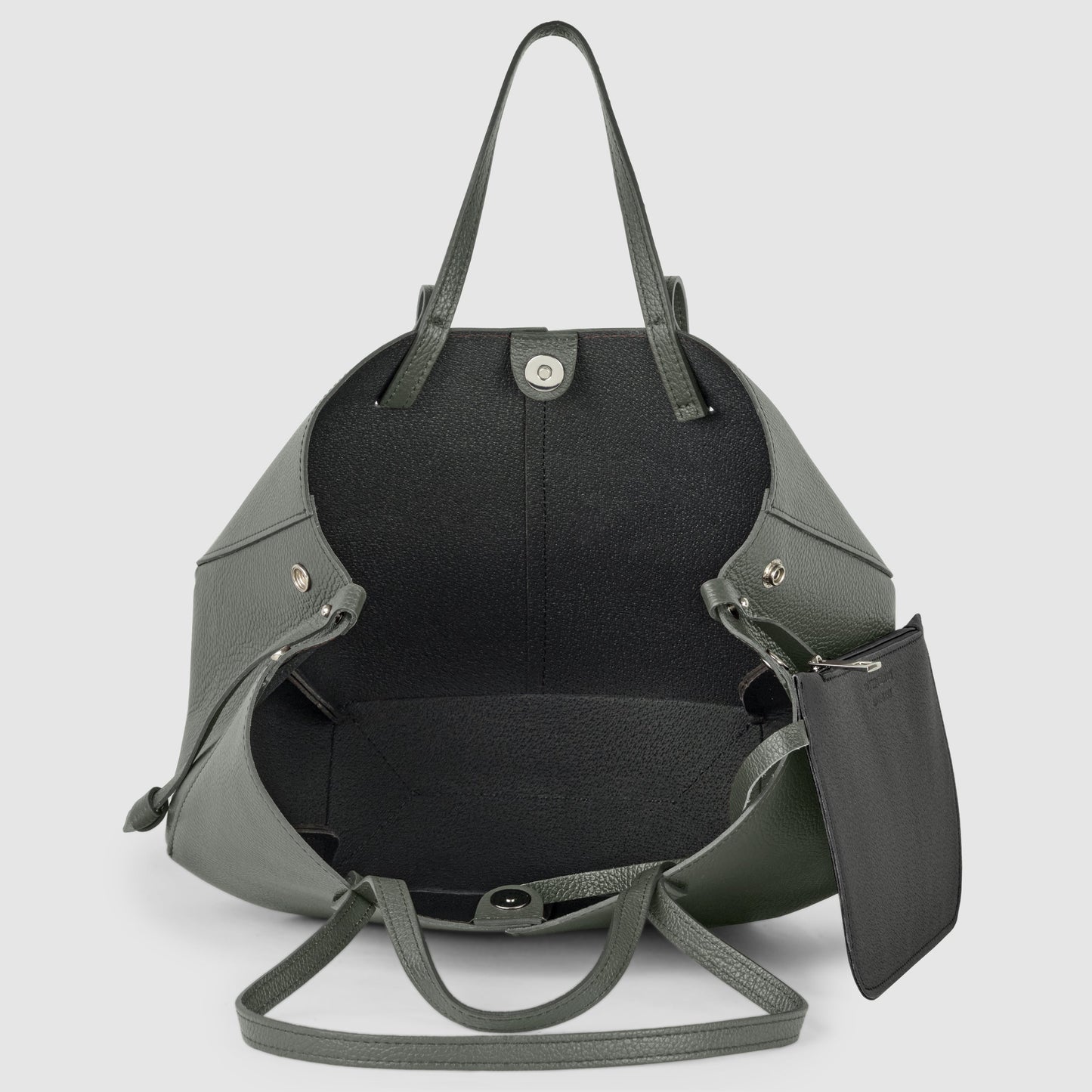 Italian Genuine Calf Leather Tote Bag 312912 TAKEASY