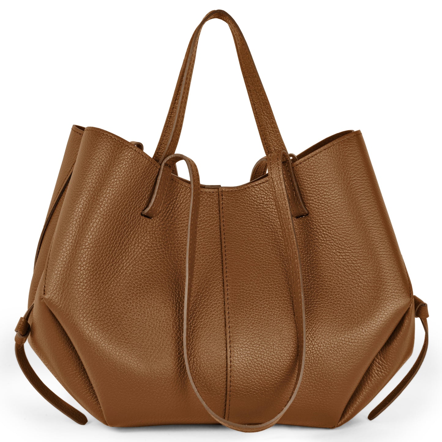Italian Genuine Calf Leather Tote Bag 312912 TAKEASY