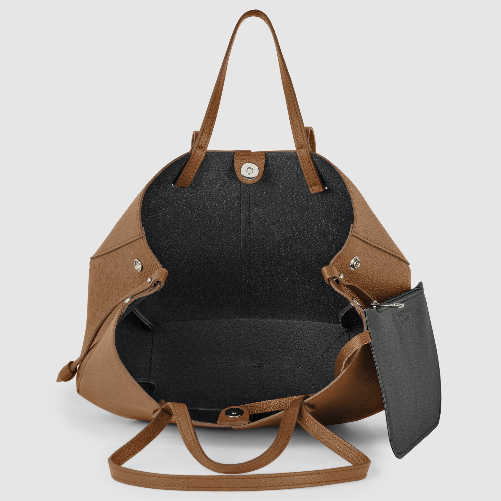 Italian Genuine Calf Leather Tote Bag 312912 TAKEASY