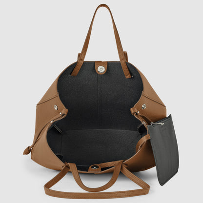 Italian Genuine Calf Leather Tote Bag 312912 TAKEASY