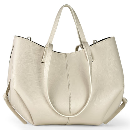 Italian Genuine Calf Leather Tote Bag 312912 TAKEASY