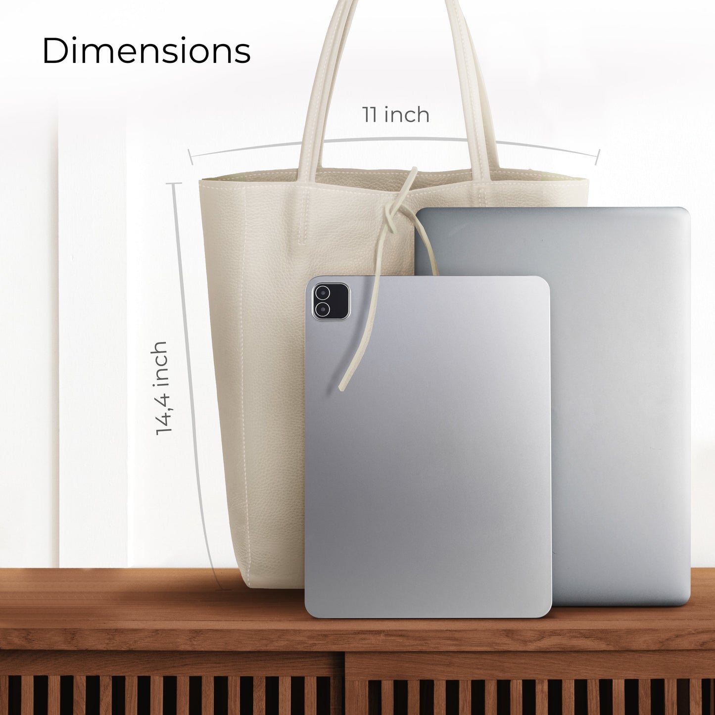 Italian Genuine Calf Leather Tote Bag 201718 TAKEASY