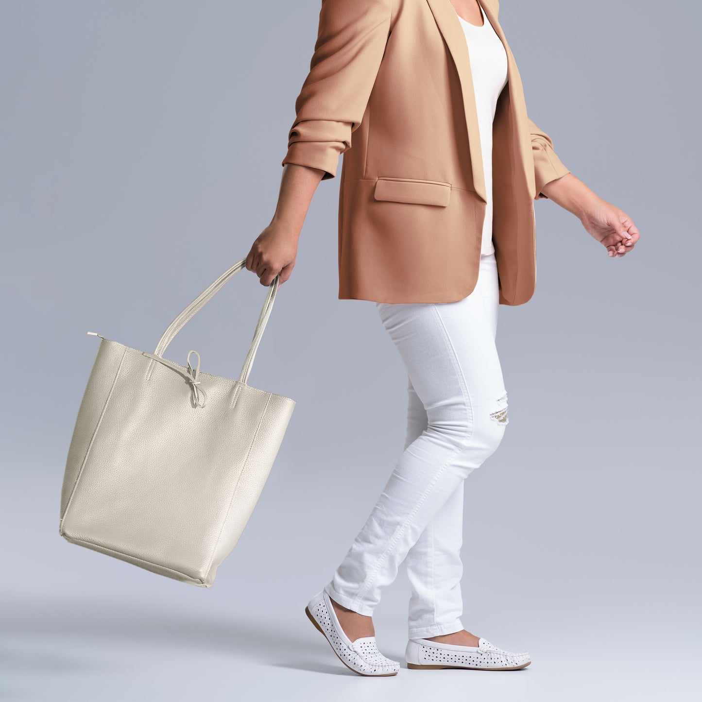 Italian Genuine Calf Leather Tote Bag 201718 TAKEASY
