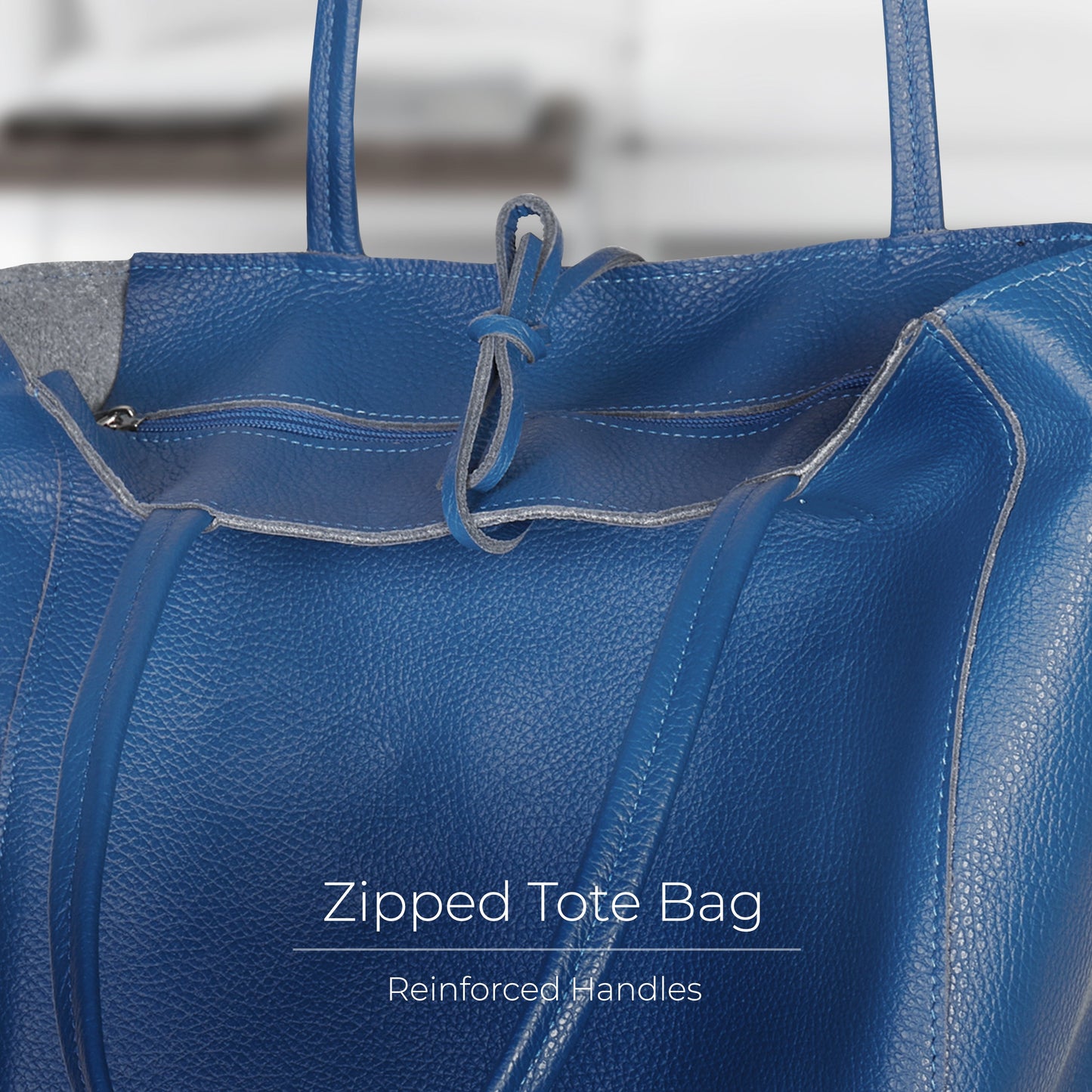 Italian Genuine Calf Leather Tote Bag 201718 TAKEASY