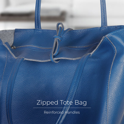Italian Genuine Calf Leather Tote Bag 201718 TAKEASY