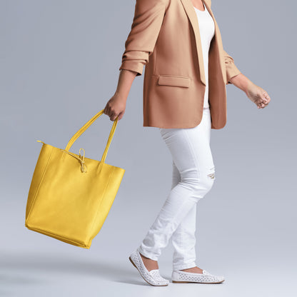 Italian Genuine Calf Leather Tote Bag 201718 TAKEASY