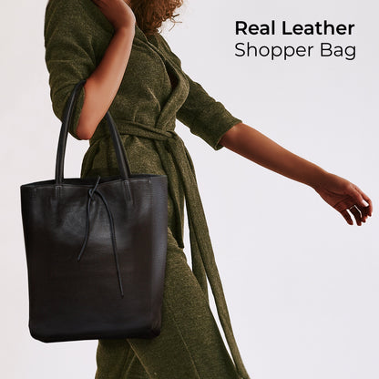 Italian Genuine Calf Leather Tote Bag 201718 TAKEASY