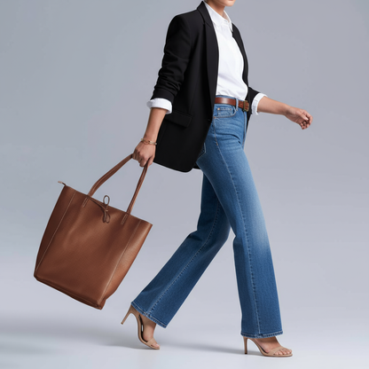 Italian Genuine Calf Leather Tote Bag 201718 TAKEASY