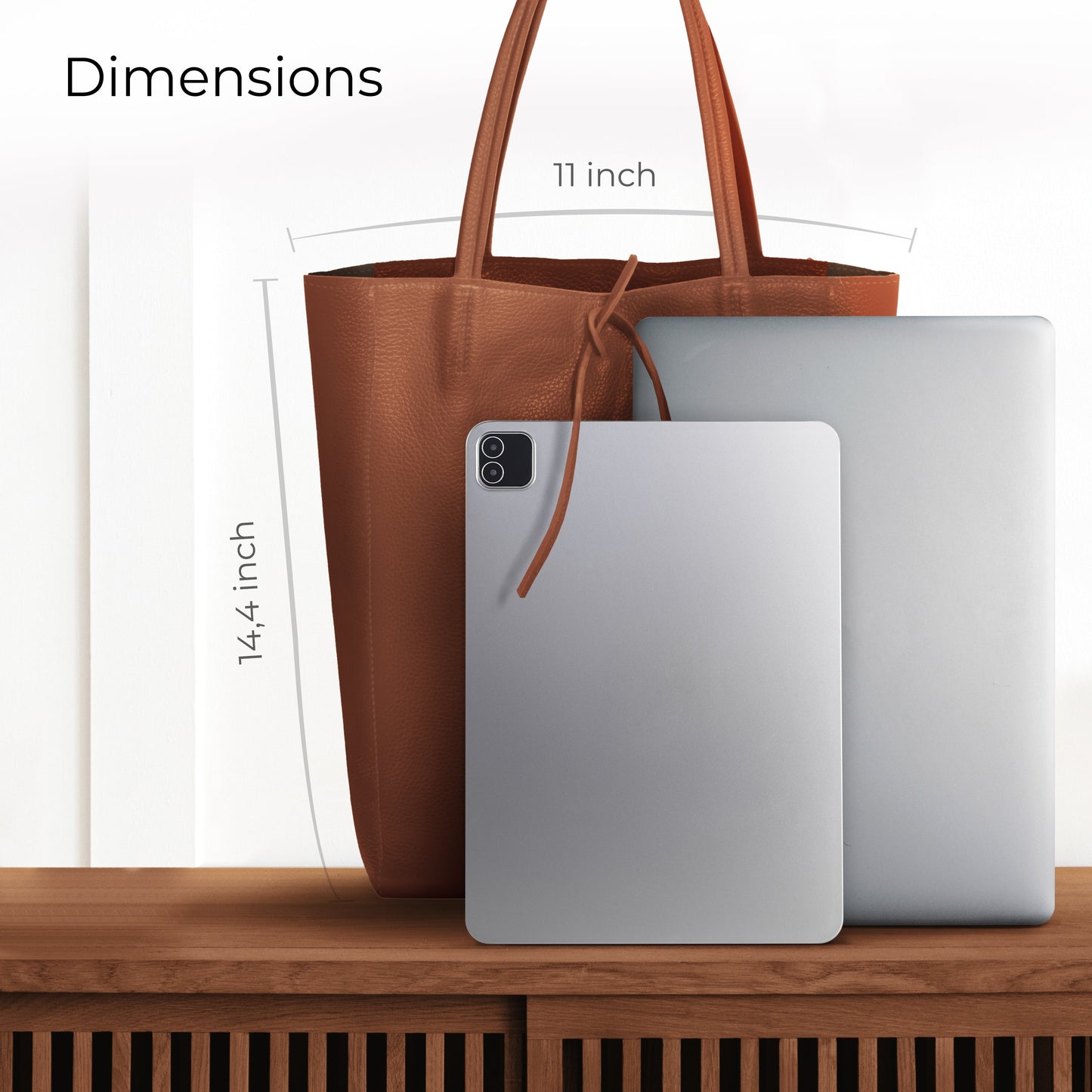 Italian Genuine Calf Leather Tote Bag 201718 TAKEASY