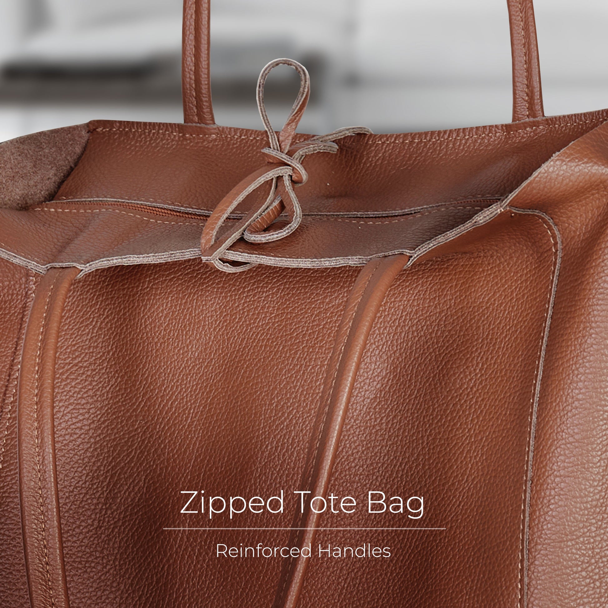 Italian Genuine Calf Leather Tote Bag 201718 TAKEASY