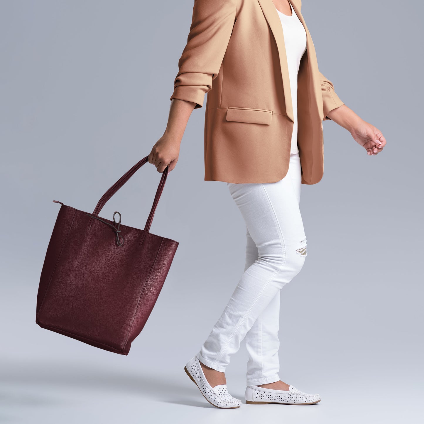 Italian Genuine Calf Leather Tote Bag 201718 TAKEASY