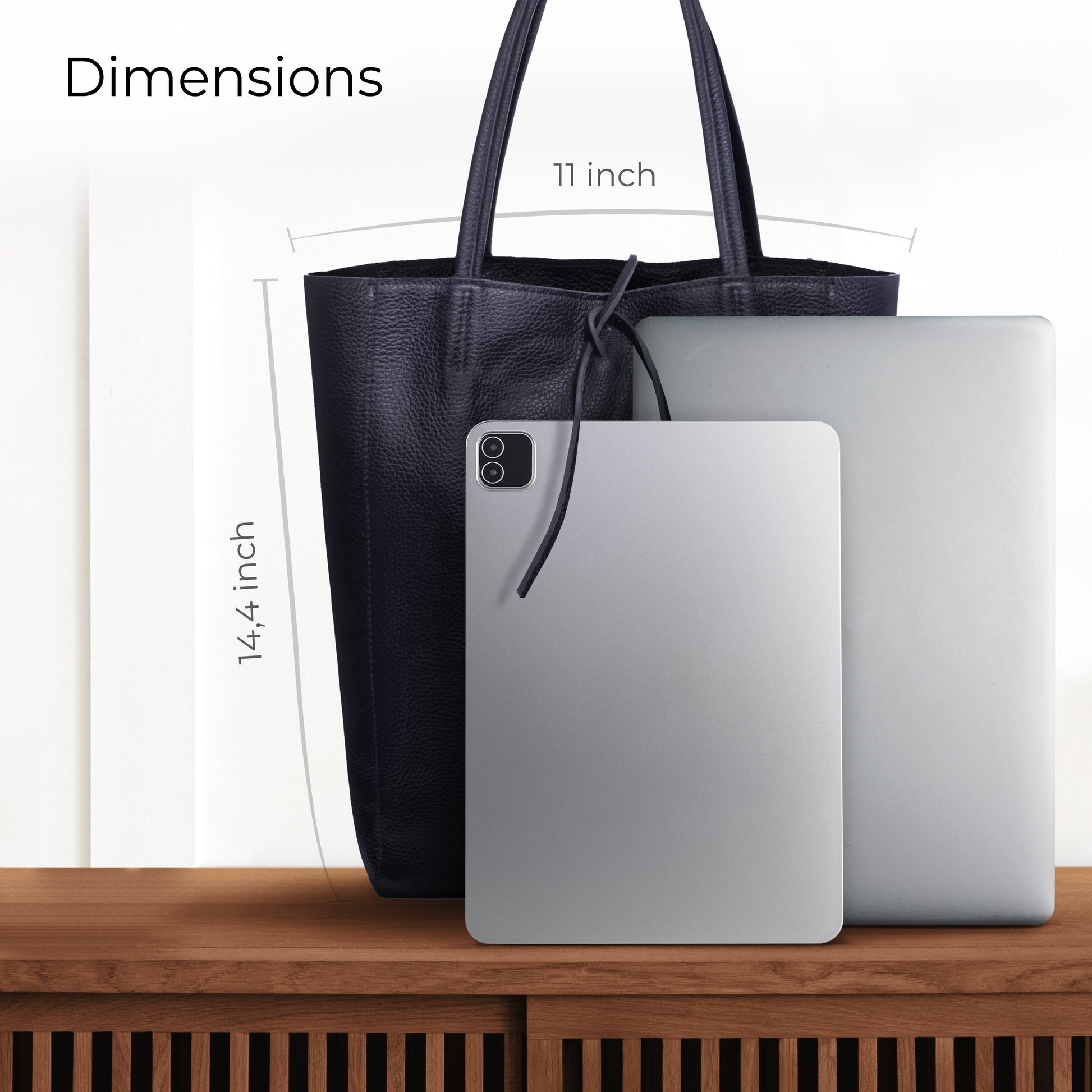 Italian Genuine Calf Leather Tote Bag 201718 TAKEASY