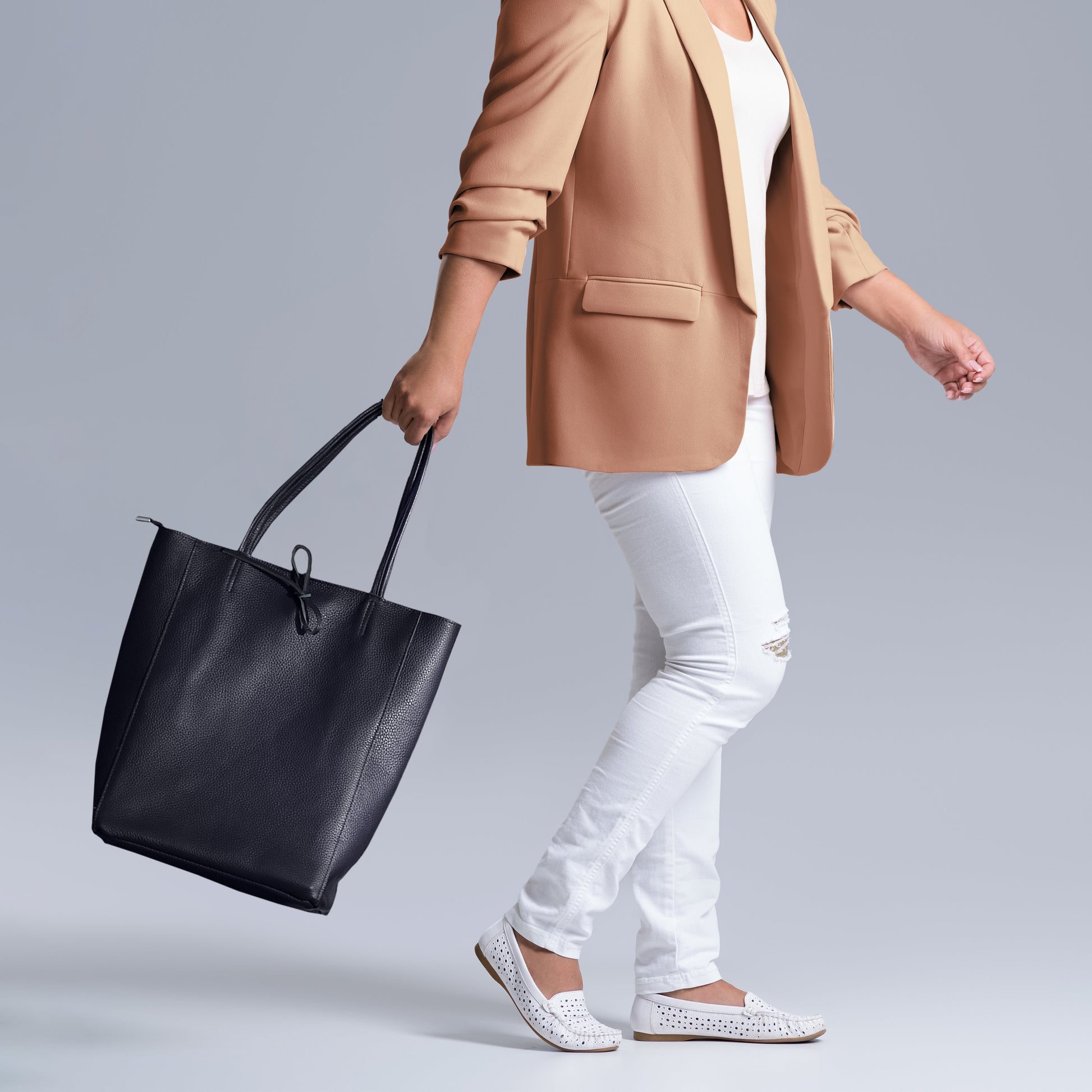 Italian Genuine Calf Leather Tote Bag 201718 TAKEASY