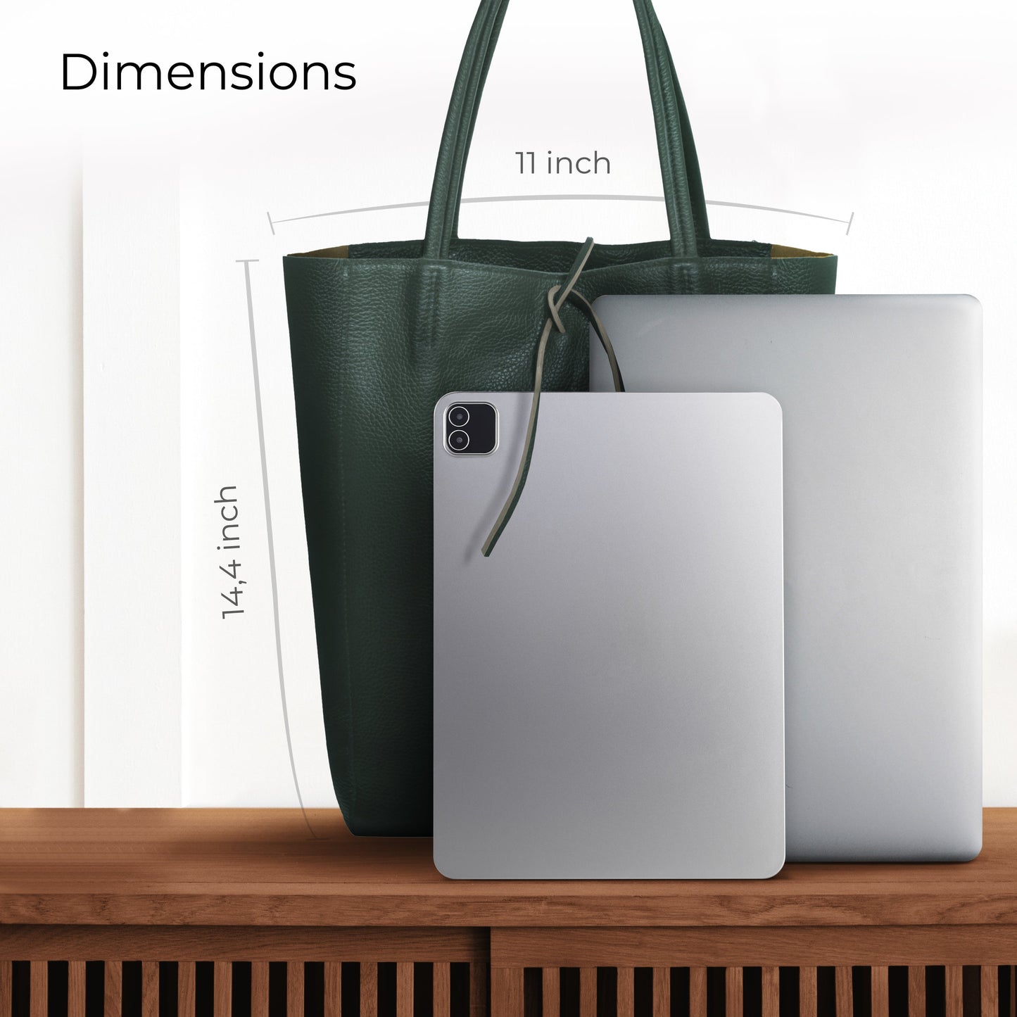 Italian Genuine Calf Leather Tote Bag 201718 TAKEASY
