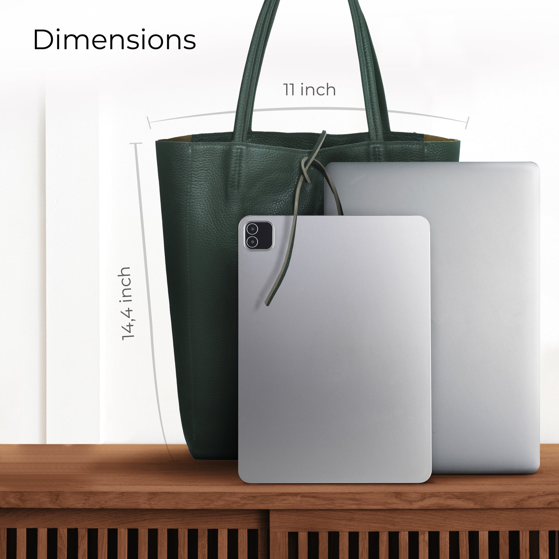 Italian Genuine Calf Leather Tote Bag 201718 TAKEASY