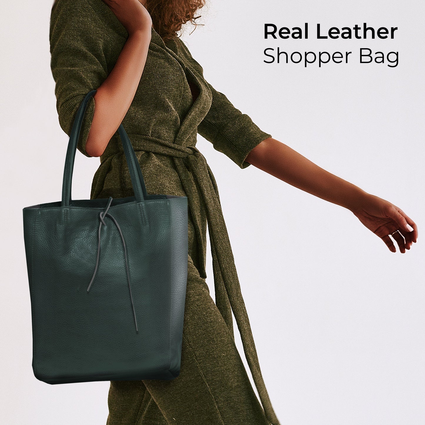 Italian Genuine Calf Leather Tote Bag 201718 TAKEASY