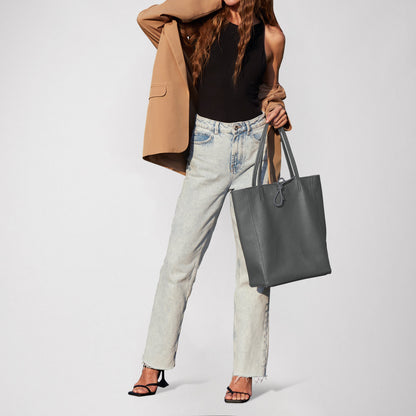 Italian Genuine Calf Leather Tote Bag 201718 TAKEASY