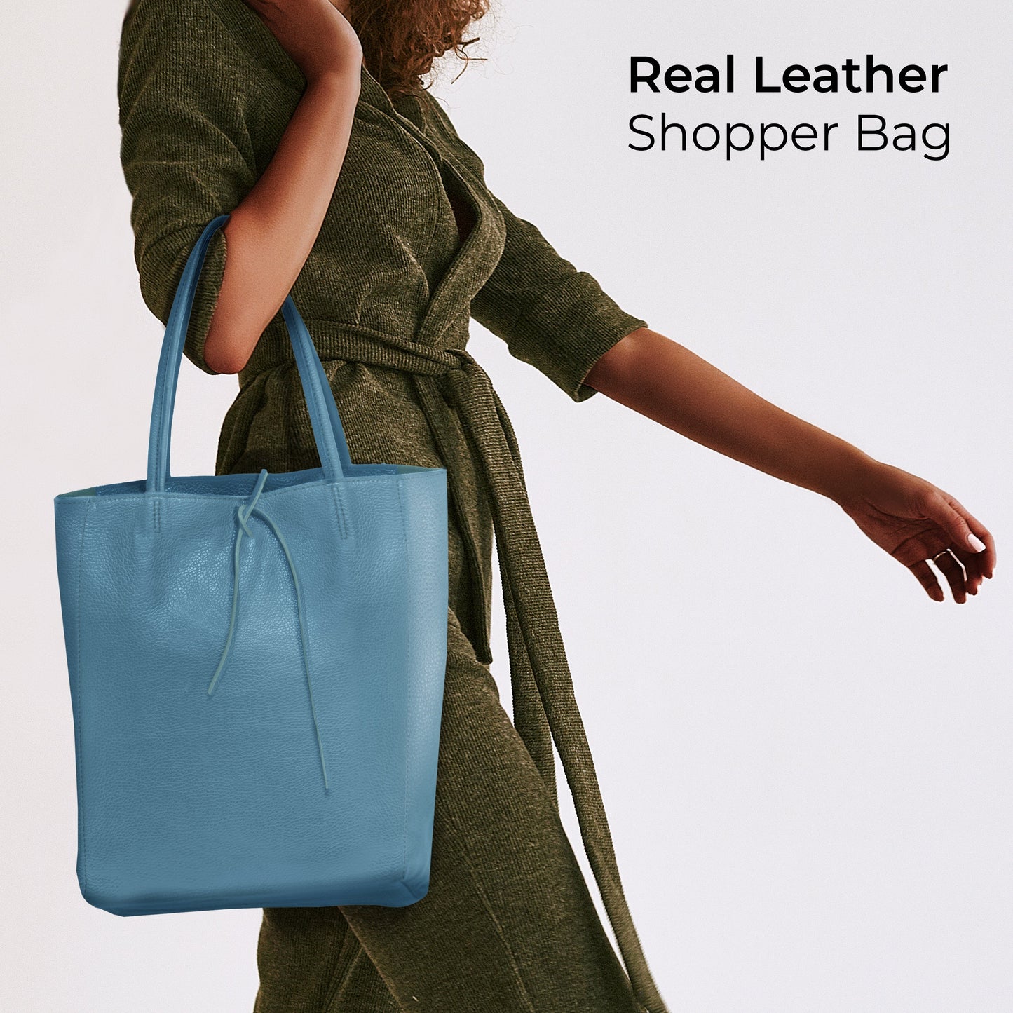 Italian Genuine Calf Leather Tote Bag 201718 TAKEASY