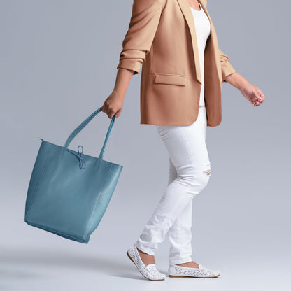 Italian Genuine Calf Leather Tote Bag 201718 TAKEASY