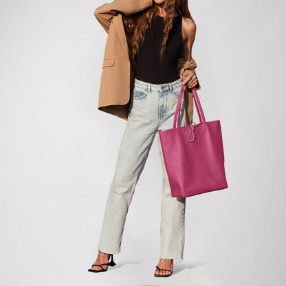 Italian Genuine Calf Leather Tote Bag 201718 TAKEASY