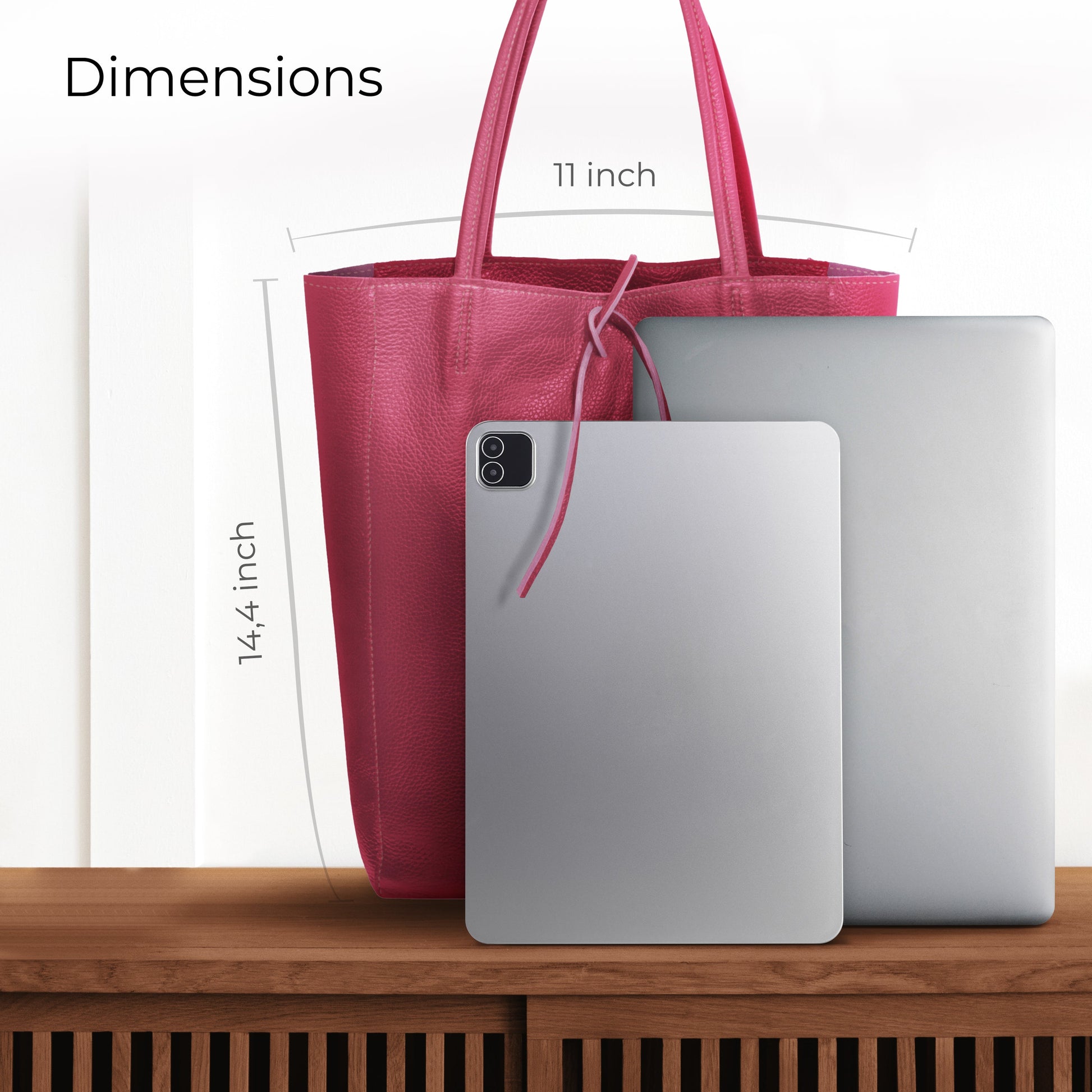 Italian Genuine Calf Leather Tote Bag 201718 TAKEASY