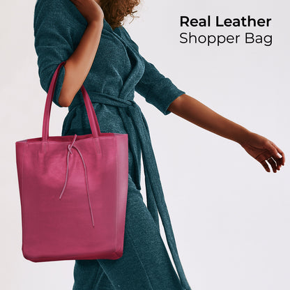 Italian Genuine Calf Leather Tote Bag 201718 TAKEASY