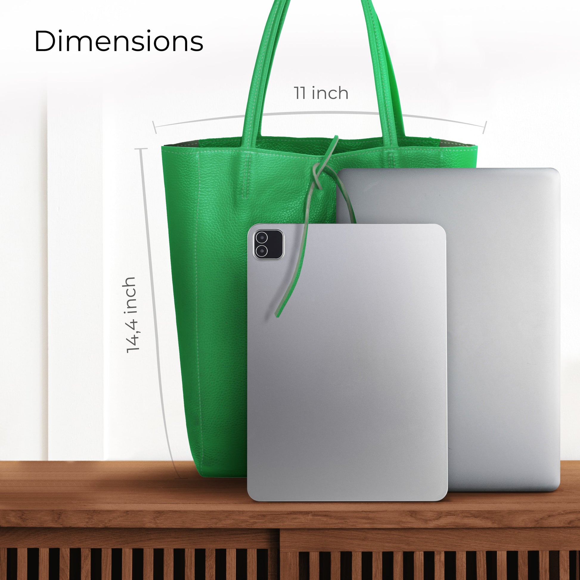 Italian Genuine Calf Leather Tote Bag 201718 TAKEASY