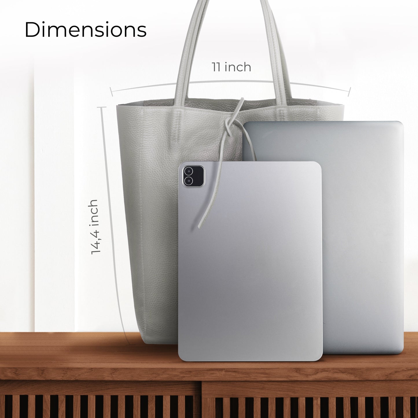 Italian Genuine Calf Leather Tote Bag 201718 TAKEASY