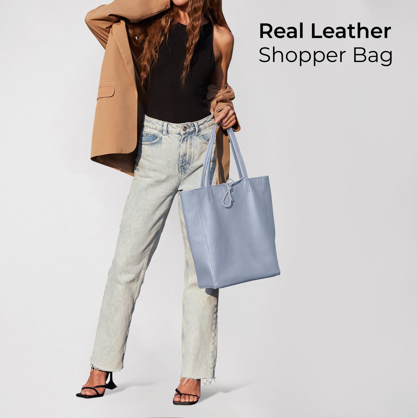Italian Genuine Calf Leather Tote Bag 201718 TAKEASY