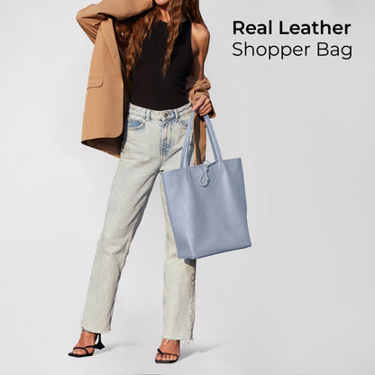 Italian Genuine Calf Leather Tote Bag 201718 TAKEASY