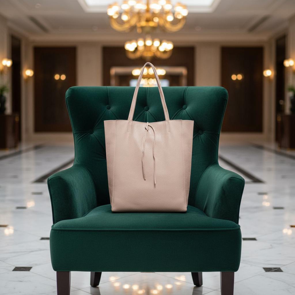 Italian Genuine Calf Leather Tote Bag 201718 TAKEASY