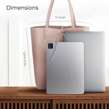 Italian Genuine Calf Leather Tote Bag 201718 TAKEASY