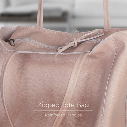 Italian Genuine Calf Leather Tote Bag 201718 TAKEASY