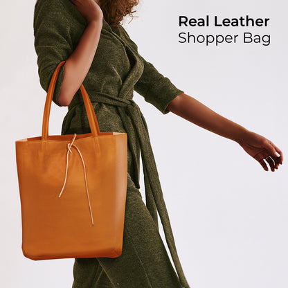 Italian Genuine Calf Leather Tote Bag 201718 TAKEASY