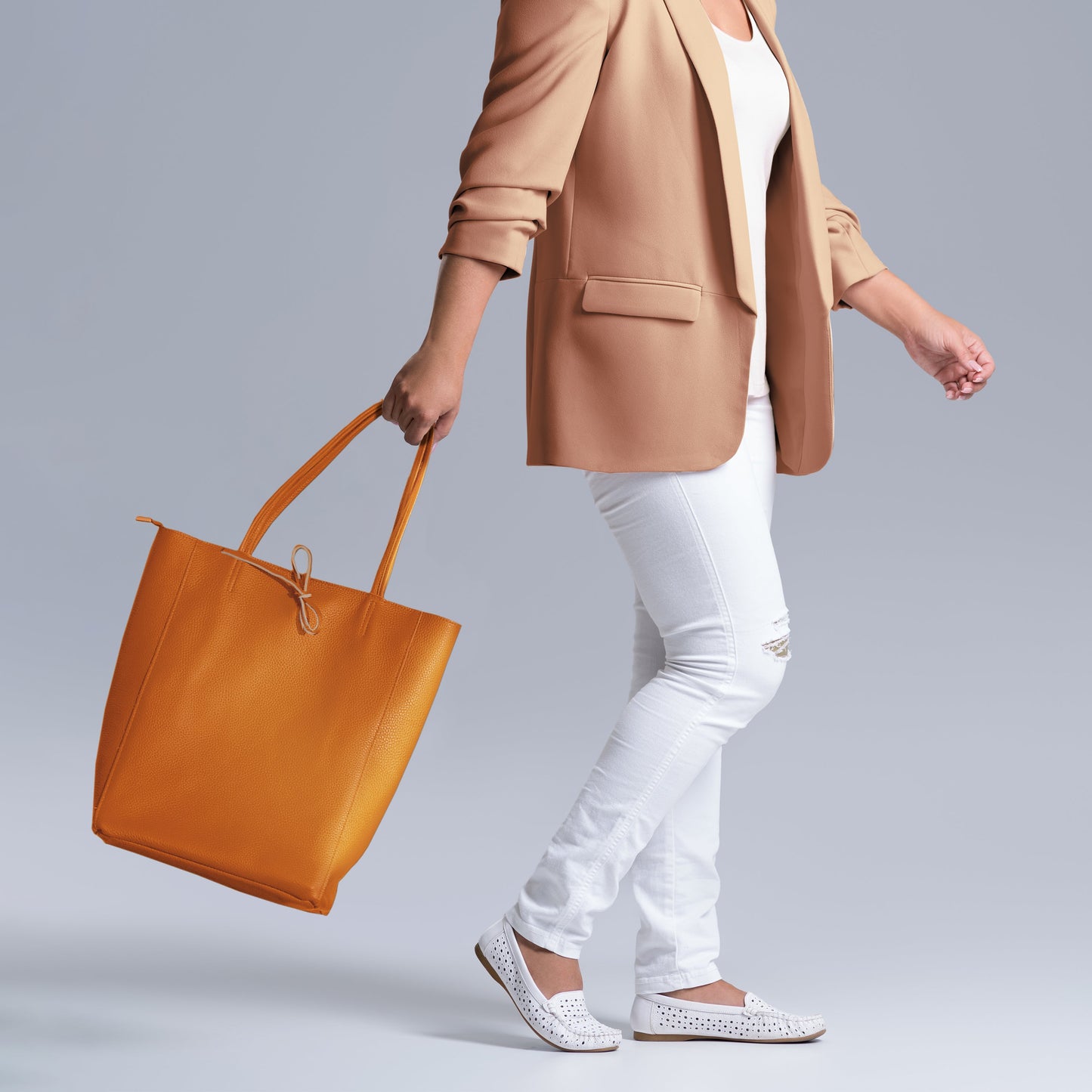 Italian Genuine Calf Leather Tote Bag 201718 TAKEASY