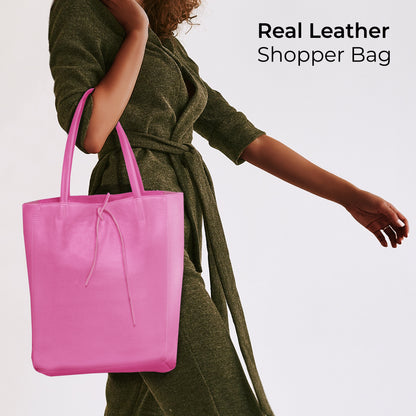 Italian Genuine Calf Leather Tote Bag 201718 TAKEASY