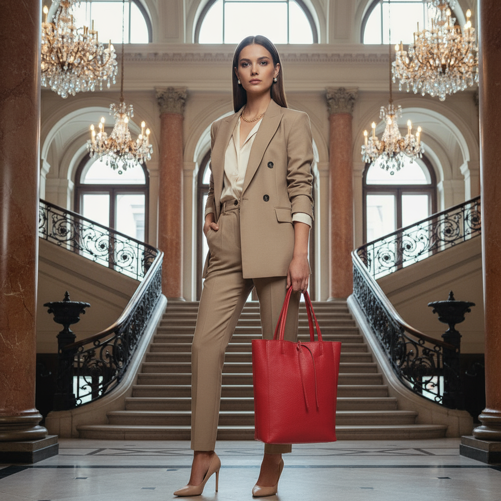 Italian Genuine Calf Leather Tote Bag 201718 TAKEASY