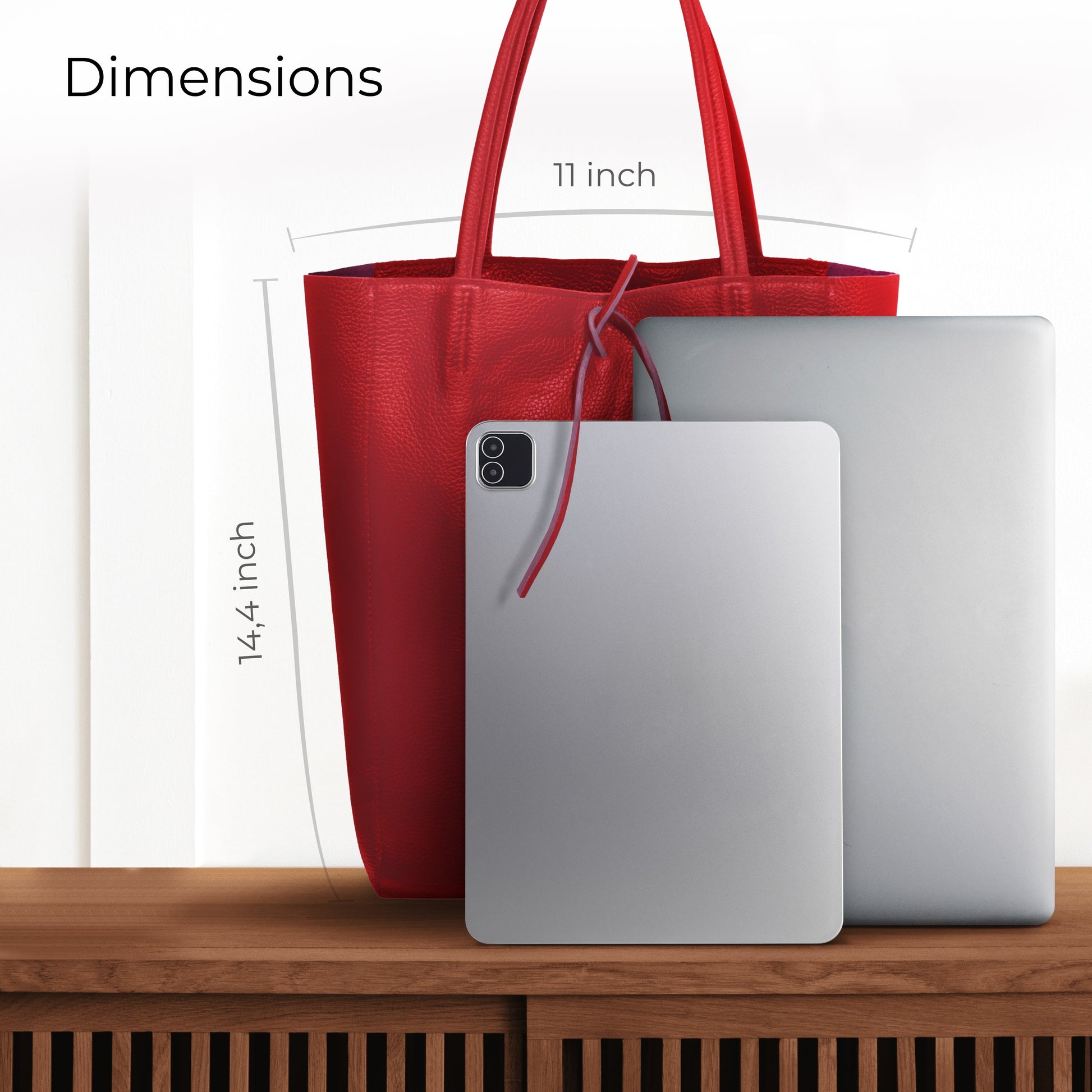 Italian Genuine Calf Leather Tote Bag 201718 TAKEASY