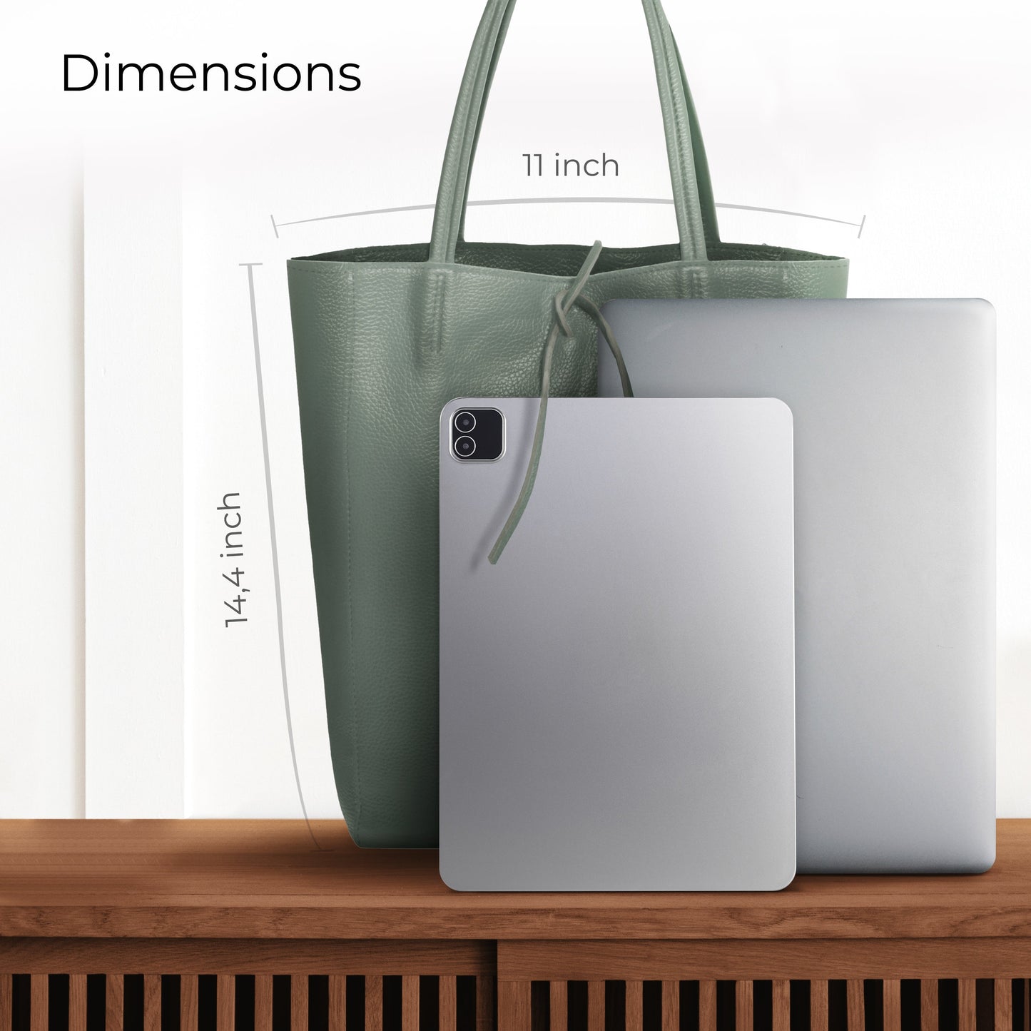 Italian Genuine Calf Leather Tote Bag 201718 TAKEASY
